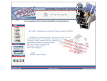 Tablet Screenshot of hedox.pl